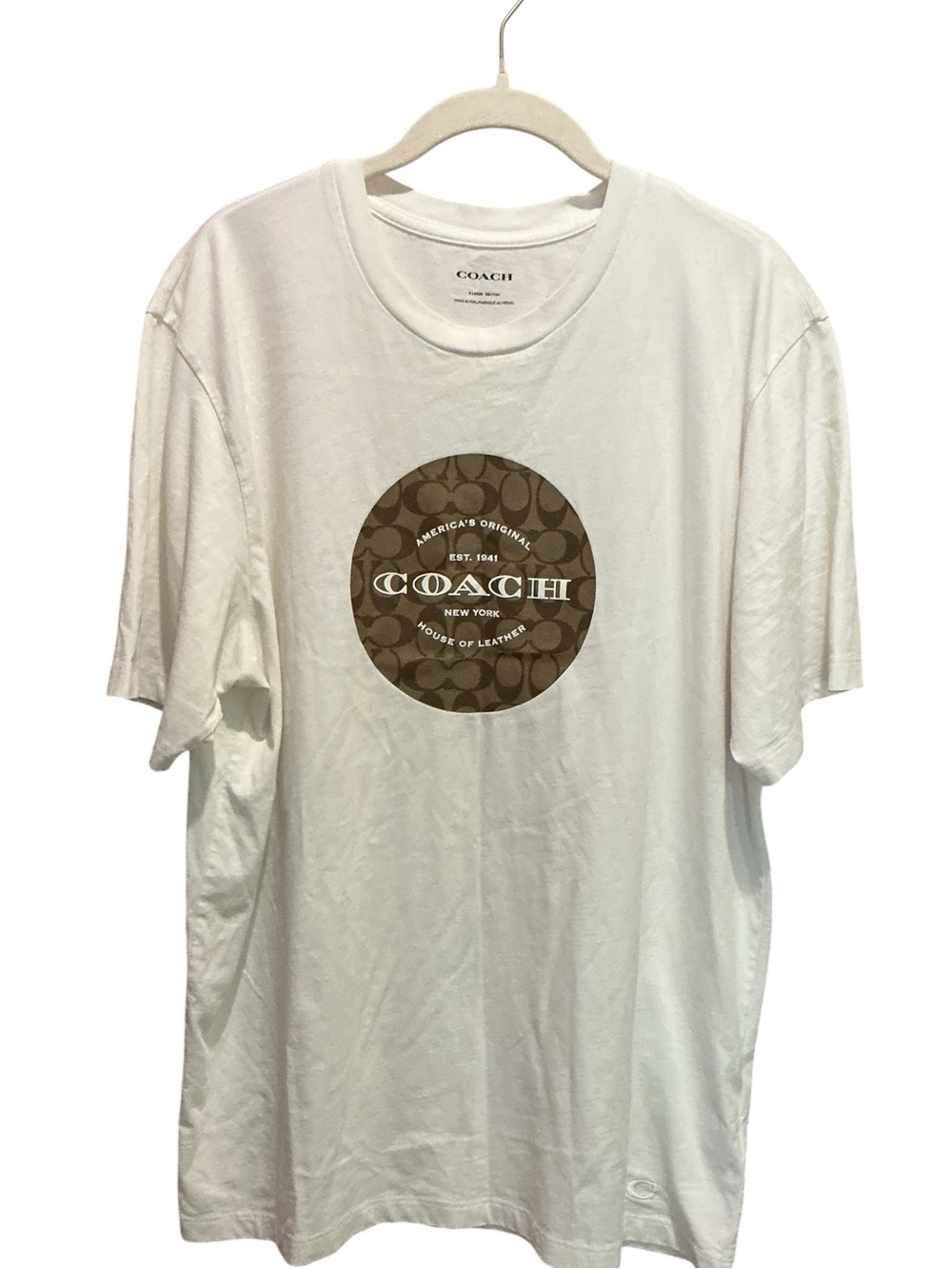 COACH Outlet Signature Men’s White T Shirt